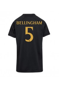 Fotbalové Dres Real Madrid Jude Bellingham #5 Dámské Třetí Oblečení 2023-24 Krátký Rukáv